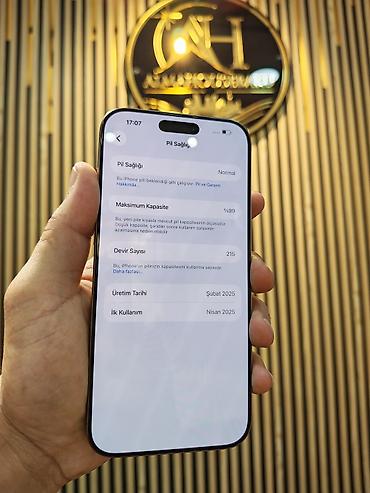 ipad pro m5: IPhone 16 Pro Max, 256 GB, Desert Titanium, Face ID, Sənədlərlə, Zəmanət — 3
