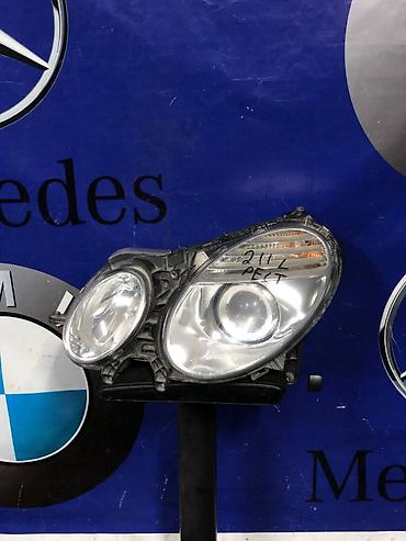 hella e34: Передняя левая фара Mercedes-Benz 2007 г., Б/у, Оригинал, Япония — 1