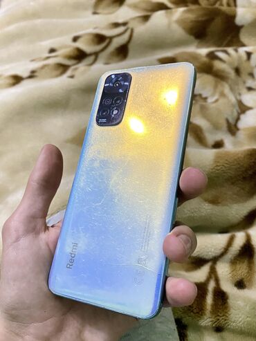 Xiaomi: Xiaomi Redmi Note 11, 64 GB, rəng - Göy, 
 Qırıq, Sensor, Barmaq izi