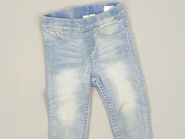 mom jeans dla niskich dziewczyn: Spodnie 3/4 H&M, 1.5-2 lat, Bawełna, stan - Dobry