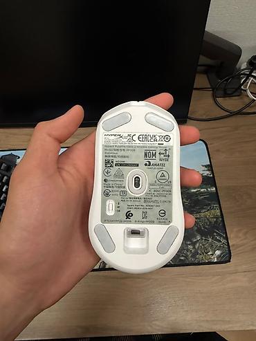 Игровая мышь HyperX Pulsefire Haste 2 Wireless (белая) - Беспроводное