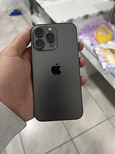 Apple iPhone: IPhone 13 Pro, Б/у, 256 ГБ, Графит, 100 % — 1