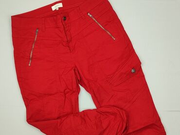 Material trousers for women, L (EU 40)