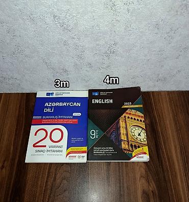 Kitablar və jurnallar: 1 ci şəkildəkilərin hamsı içi tər təmiz yazılmayıb 2ci əl kitablardı — 2