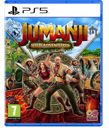 PS5 (Sony PlayStation 5): Ps5 jumanji wild adventures