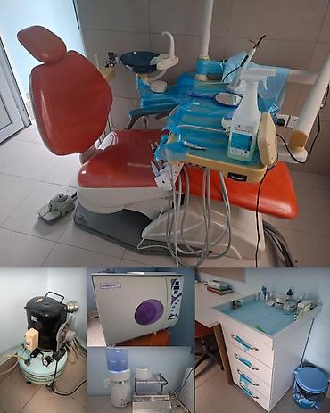 islenmis stomatoloji avadanliqlar: Diş hekimleri ücün avadanliq.her şey daxil.Ela veziyyetde.tam işlək — 1