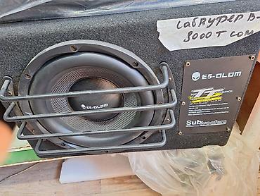 усилител: Сабвуфер усилитель короб всборе Состав: - Сабвуфер Kenwood в — 7
