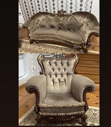 Digər mebel: 280 Azn 1 divan 2 kreslo satilir.Yaxsi veziyyetdedir Ünvanı Qara — 1