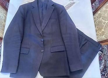 Kişi kostyum dəsti - Model: Klassik iki hissəli kostyum (pencək +