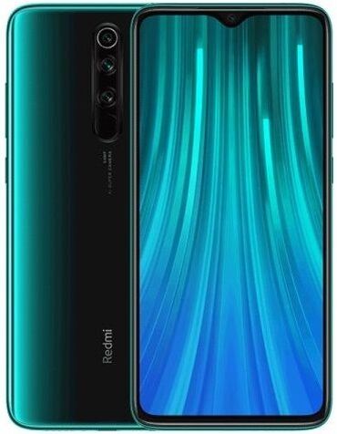 тел редми: Xiaomi, Redmi Note 8 Pro, Б/у, 64 ГБ, цвет - Зеленый, 2 SIM