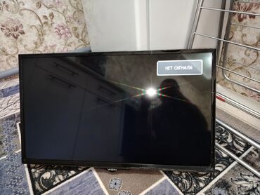 Телевизоры: Телевизор VASIN, диагональ экрана около 32" (визуально). ЖК-панель с — 7