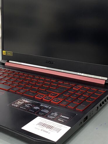 комплекты: Ноутбук, Acer, 8 ГБ ОЭТ, Intel Core i5, 15.6 ", Колдонулган, Татаал эмес тапшырмалар үчүн, эс тутум SSD