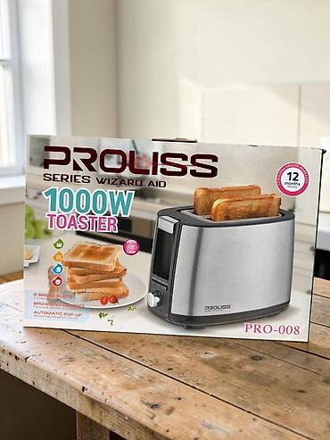 proliss: Тостер PROLISS PRO-008, 1000 Вт - Серия: Wizard Aid - Мощность: 1000 — 1