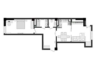 Продажа квартир: 2 комнаты, 77 м², Индивидуалка, 5 этаж, Евроремонт — 2