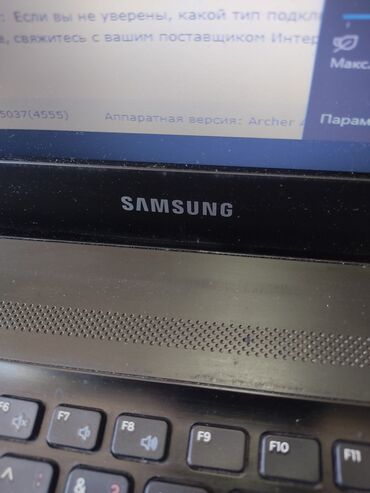 Ноутбуки и нетбуки: Ноутбук, Samsung, 4 ГБ ОЗУ, Intel Celeron, 15 ", Б/у, Для несложных задач, память HDD