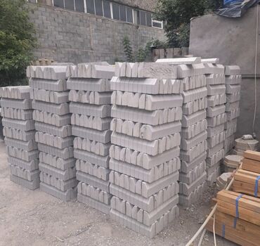 Тротуарные бордюры: Тротуарный бордюр, Бетонный, Другие особенности, 1000 — 17