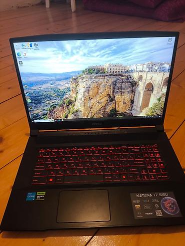 MSI: MSI Katana 17 B12U oyun noutbuku - Ekran: 17.3", 1920×1080 (Full HD) — 1