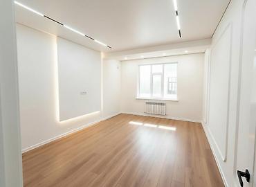 Продажа квартир: 2 комнаты, 68 м², Аламедин-1 мкр Элитка, 2 этаж, Дизайнерский ремонт — 1