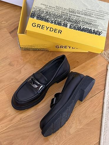 ley: GREYDER qadın loaferləri (1 dəfə geyinilib) - Model: klassik penny — 3