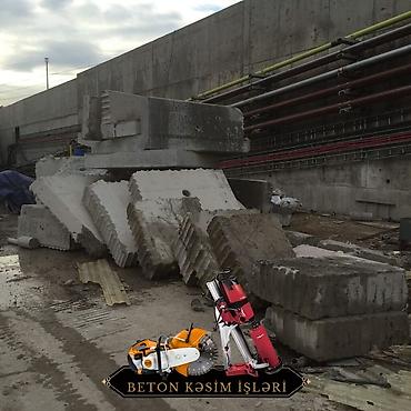 giris qapilari: Beton kəsmə beton deşmə xidməti Karot - HILTI DD 200 / 350 ilə 25 ° — 2
