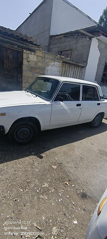 VAZ 2107, ağ rəng, sedan, 4 qapı Texniki xüsusiyyətlər və təchizat: - lalafo.az -da VAZ 2107, ağ rəng, sedan, 4 qapı Texniki xüsusiyyətlər və təchizat: -