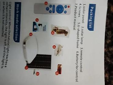 tornado za odvode: Solarna lampa 100w unutrasnju upotrebu. SVETLI BEZ STRUJE OSVETLITE — 5