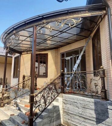 Pilləkən məhəccərləri: Metal EN MMC olaraq istədiyiniz forma və ölçüde demir işlerinin — 16