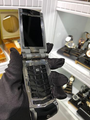 butun telefonlar: Vertu Ayxta Ceramika Silver Telefon ideal veziyyetdedi temirde — 3