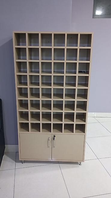 mebel stullar: Ofis üçün çoxgözlü saxlama rəfi,siqaret vitrini - Material — 2