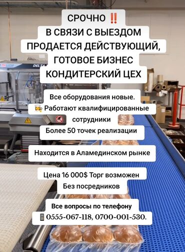 под бизнес аренда: Продажа бизнеса Пищевая промышленность, Вместе с: Готовые договоры и контракты, Оборудование и мебель