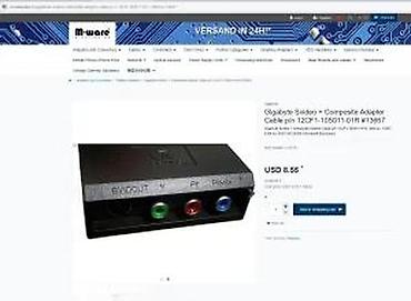 Druga oprema za računare i laptopove: GIGABYTE S‑Video 9‑pin na HDTV komponentni izlaz (Y/Pb/Pr) – — 12