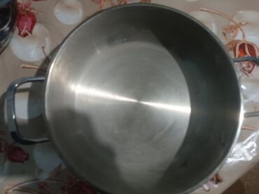 Tava-qazan dəstləri: Rəng - Gümüşü, Paslanmayan polad — 5
