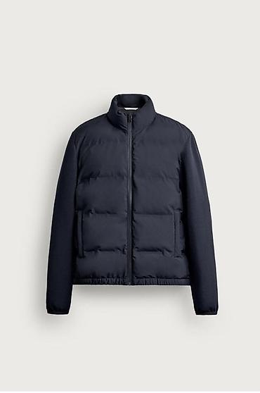 Куртки: Мужская куртка, XL, Zara, Новый, цвет - Синий, Самовывоз — 1