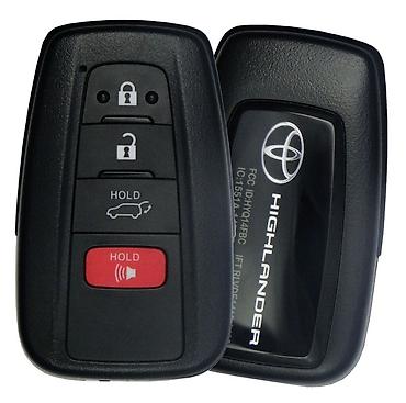 raf: Смарт ключ Toyota Highlander Изготовление и прописка смарт ключей — 1