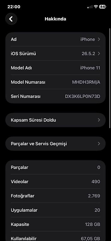 telefon iphone 7: IPhone 11, 128 GB, Qara, Face ID — 7