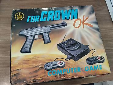 switch 2: Игровая приставка 8‑бит денди - CROWN в родной коробка, стародел, в — 10