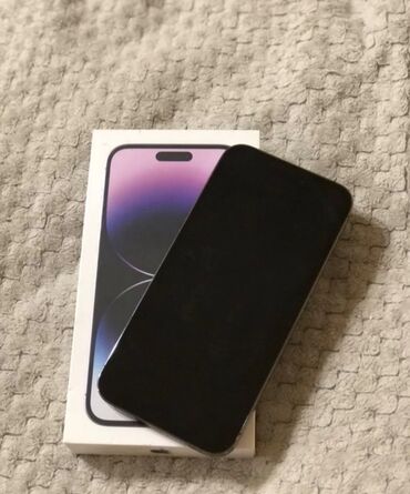 iphone 14 128 qiymeti: IPhone 14 Pro Max, 128 GB, Deep Purple