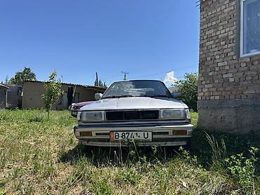 adblue бишкек: Nissan Bluebird: 1987 г., 1.6 л, Кол менен иштөөчү, Дизель, Седан — 4