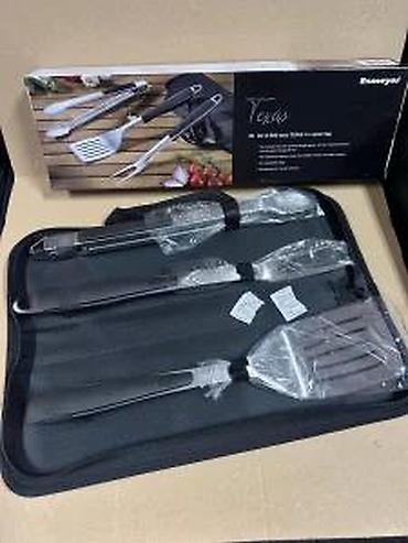 Sve za roštilj: Esmeyer Texas – set alata za roštilj u torbi - Komplet od 3 dela — 18