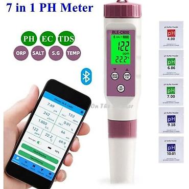 device: Тестер качества воды Veker PH180BL (PH, PPM, TDS, ОВП, жесткость — 4