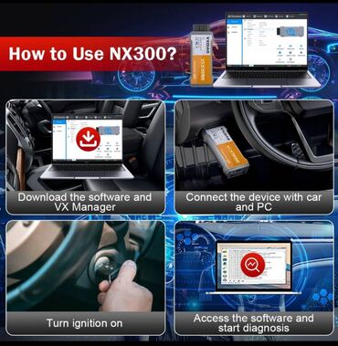 Alati za automobile: Novo - VXDIAG VCX NANO NX300 za Volvo – profesionalni dijagnostički — 6