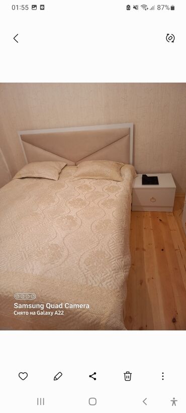 купить тумбы: Кровать две тумбы и трюмо новое