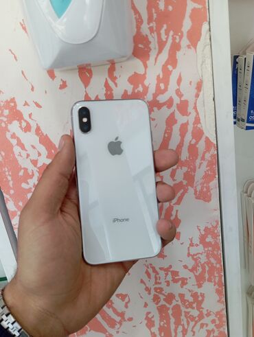 Apple iPhone: IPhone X, 256 GB, White Titanium