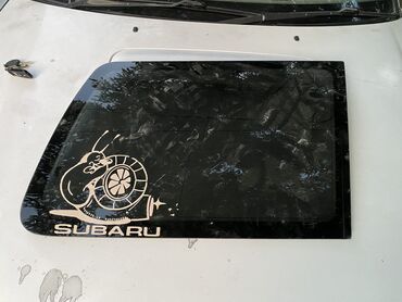 Стекла: Заднее правое Стекло Subaru 2001 г., Б/у, Оригинал, Япония