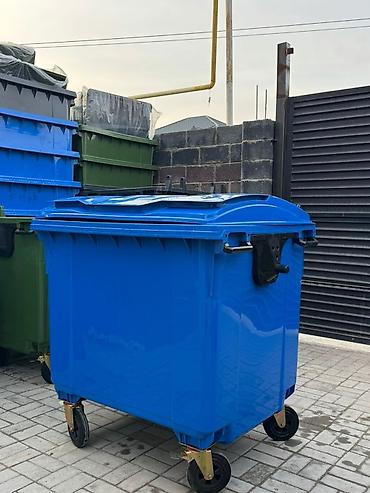 Мусорные баки, контейнеры: Мусорные баки, пластиковые евроконтейнеры Для чистого и безопасного — 8