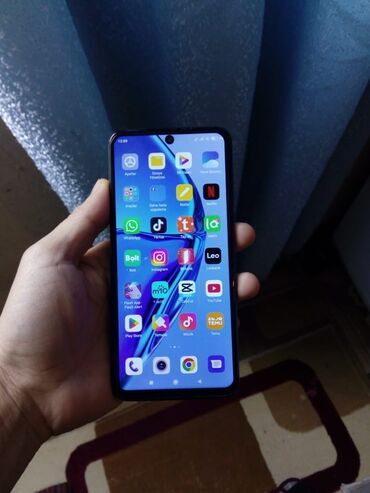 Xiaomi: Xiaomi Redmi Note 9 Pro, 128 GB, rəng - Göy, 
 Barmaq izi