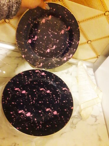 Nahar dəstləri və servizlər: Nahar dəsti, rəng - Göy — 12