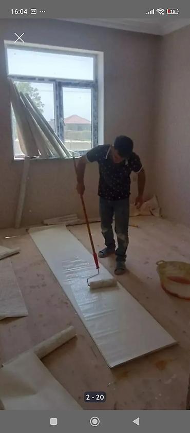 reklam isi: Abouy ustasıyam malyar Aboy işləri görürəm 2 neferik işi cəld gözəl — 2