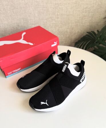 Кроссовки и спортивная обувь: Кроссовки, 38, Puma, Новый, цвет - Черный, Самовывоз, Платная доставка