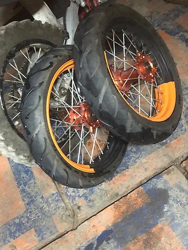 255 40 20: Комплект мотоколёс Supermoto с шинами Cordial PRO CEKEN - Тип — 1